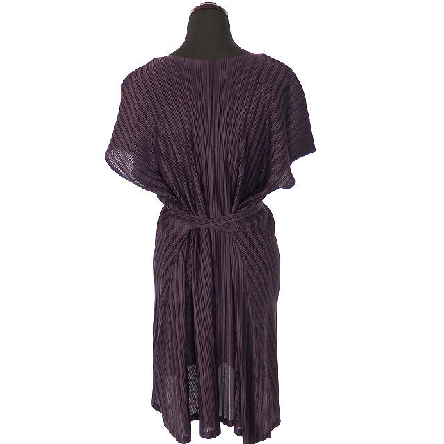 プリーツプリーズ イッセイミヤケ Rib Pleats プリーツワンピース 3