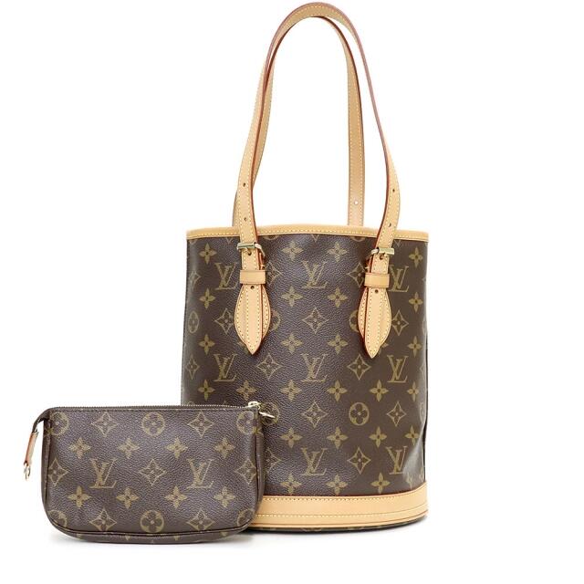 LOUIS VUITTON - ルイ ヴィトン プチ バケット トートバッグ