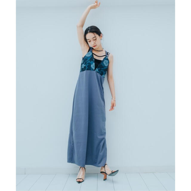 Marte(マルテ)の新品未使用♡JQD Back Cross Cami Dress♡sahara レディースのワンピース(ロングワンピース/マキシワンピース)の商品写真