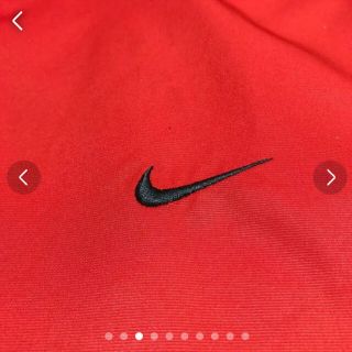 美品 golf NIKE ナイキ ゴルフ ナイロン 半袖 ジャケット 白