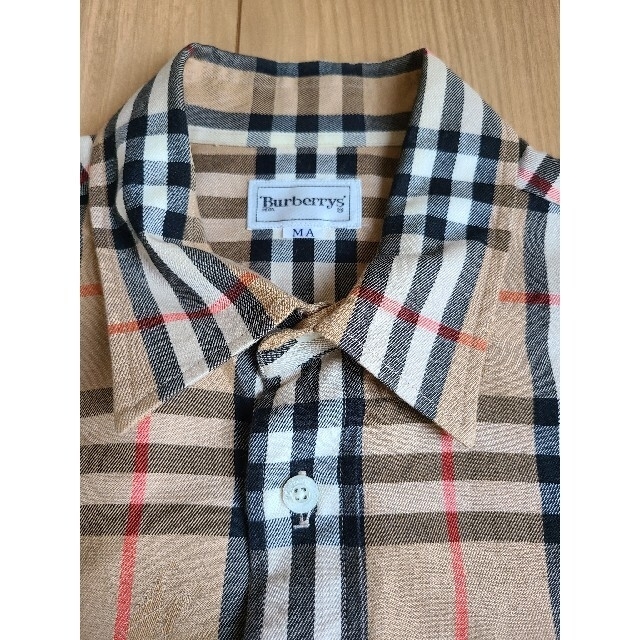 BURBERRY(バーバリー)のBURBERRY メンズ長袖シャツ フリーサイズ美品 メンズのトップス(シャツ)の商品写真