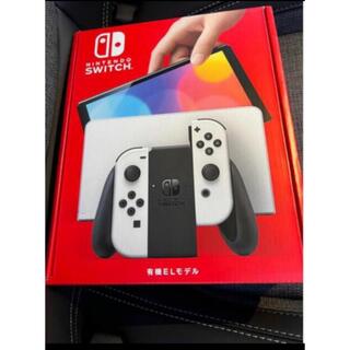ニンテンドースイッチ(Nintendo Switch)のNintendo Switch 本体　新モデル　有機EL カラー:ホワイト(家庭用ゲーム機本体)
