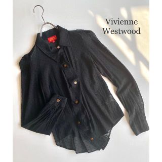 ヴィヴィアンウエストウッド(Vivienne Westwood)のVivienne Westwood RED LABEL アシンメトリー シャツ(シャツ/ブラウス(長袖/七分))