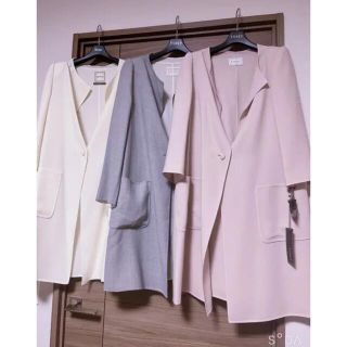 FOXEY - (美品)FOXEY セレモニーコート 40 アンティークベージュの