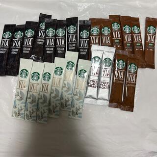 Starbucks Coffee - スターバックス　スティックコーヒー　VIA アニバーサリー　スタバ　24本セット
