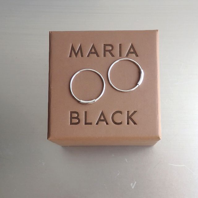 MARIA BLACK(マリアブラック)の【新品】 MARIA BLACK　両耳ピアス　BASIC 16 HOOP　SLV レディースのアクセサリー(ピアス)の商品写真