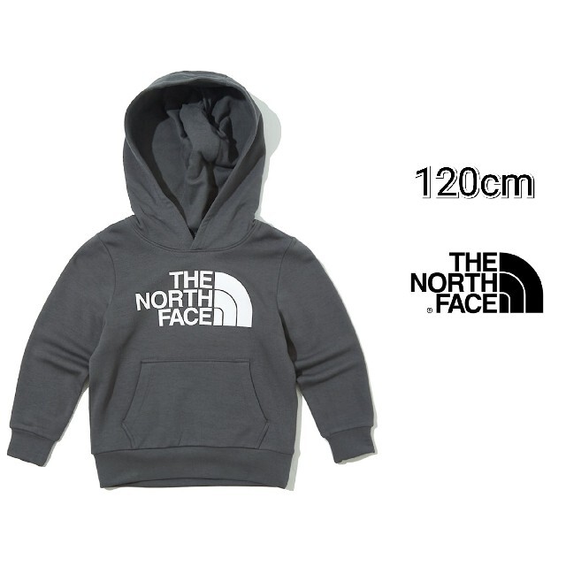 THE NORTH　FACE　KIDS フーディー ダークグレー　120㎝キッズ服男の子用(90cm~)