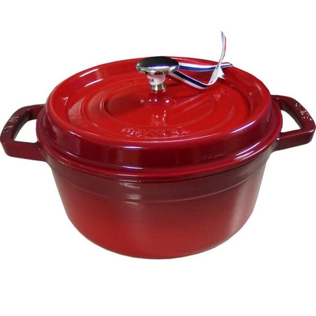 よろしくお願いします♪ストウブ　staub ココットラウンド22センチ　シナモン