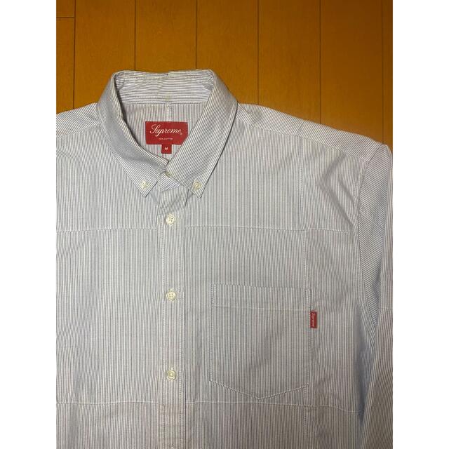 20fw supreme Patchwork Oxford Shirt M