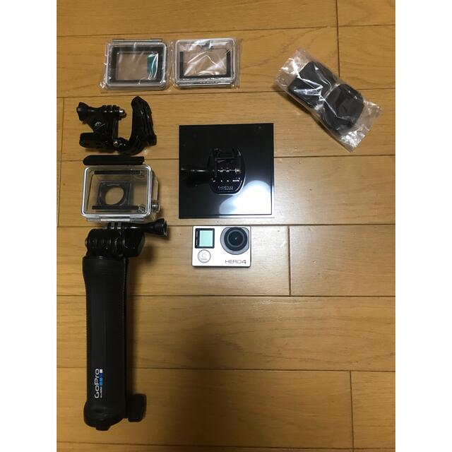 GoPro(ゴープロ)のgopro hero4 スマホ/家電/カメラのカメラ(コンパクトデジタルカメラ)の商品写真