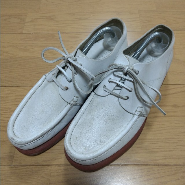 Paraboot × ISSEY MIYAKE　デッキ　モカシンシューズ