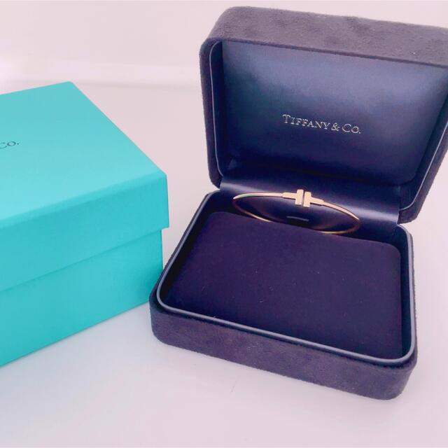 TIFFANY&Co. ティファニーTワイヤーバングルブレスレットローズゴールド 4