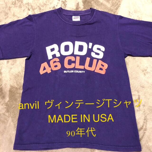 Anvil(アンビル)のanvil Tシャツ　ビンテージ　90年代　MADE IN USA メンズのトップス(Tシャツ/カットソー(半袖/袖なし))の商品写真