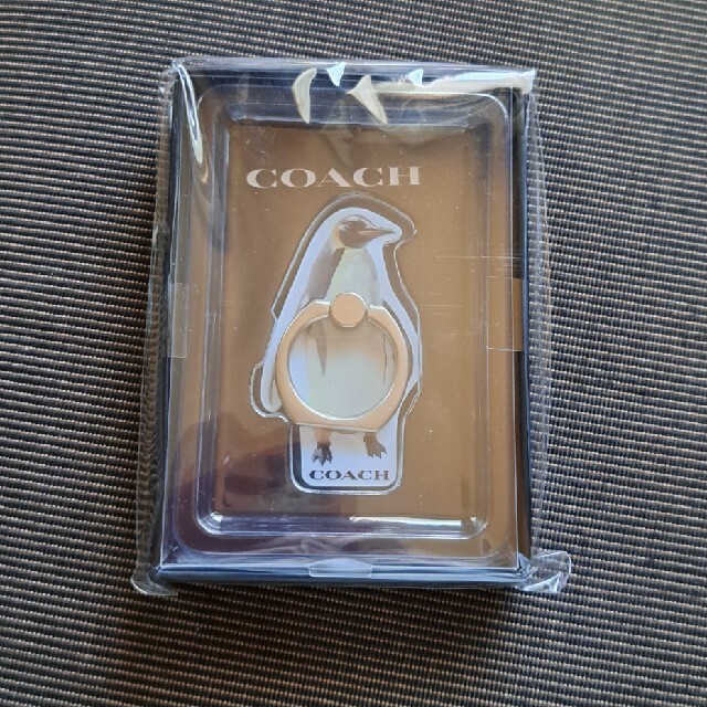 COACH(コーチ)のCOACHノベルティ　スマホリング スマホ/家電/カメラのスマホアクセサリー(その他)の商品写真