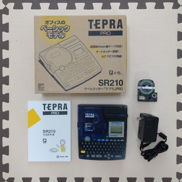 キングジム TEPRA PRO SR210 テプラ 本体の通販 by ほぽ｜キングジムならラクマ