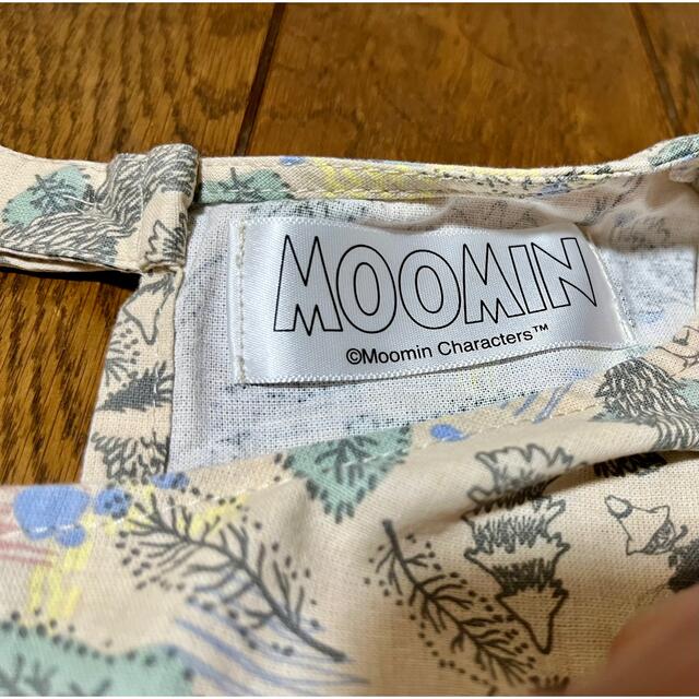 MOOMIN(ムーミン)の保育士エプロン　ムーミン　かっぽう着タイプ　中古 レディースのレディース その他(その他)の商品写真