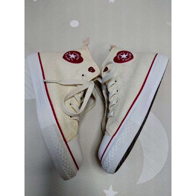 CONVERSE(コンバース)のコンバース　ハート　20cm キッズ/ベビー/マタニティのキッズ靴/シューズ(15cm~)(スニーカー)の商品写真