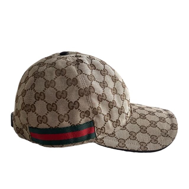 Gucci(グッチ)のGUCCI GGキャンバス ベースボールキャップ レディースの帽子(キャップ)の商品写真