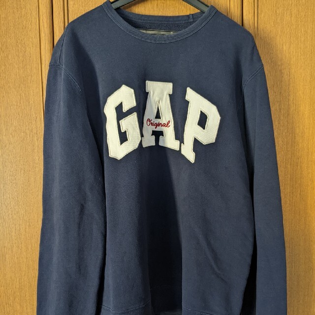 GAP ギャップ トレーナー ネイビー メンズ Mサイズ - スウェット