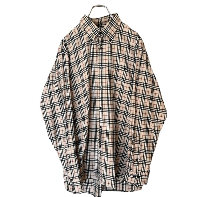 BURBERRY BLACK LABEL(バーバリーブラックレーベル)のBURBERRY BLACK LABEL 長袖 シャツ ノバチェック ホースロゴ メンズのトップス(シャツ)の商品写真