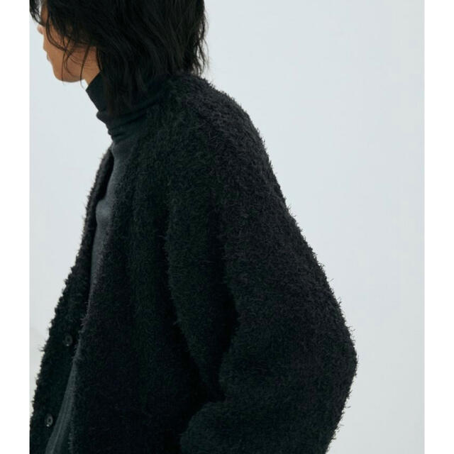 LIDNM FEATHER YARN LOOSE CARDIGAN Mサイズ メンズのトップス(カーディガン)の商品写真