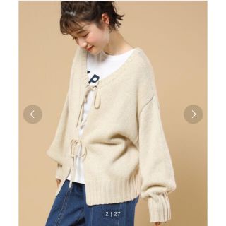 FREAK'S STORE - 2WAY リボンニット カーディガンの通販 by なな