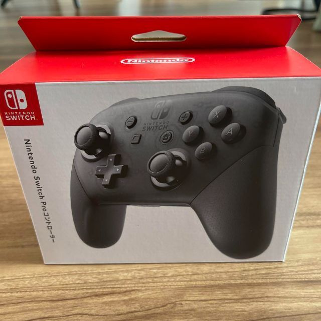 【新品未開封】Nintendo switch 純正 プロコントローラーゲームソフト/ゲーム機本体