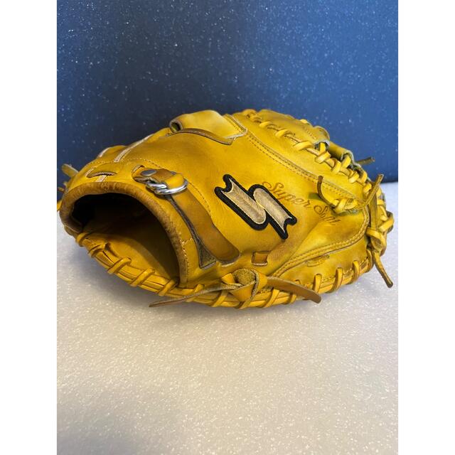 グローブ ☆美品 即戦力☆ SSK 一般軟式用 キャッチャー ミット 型付け済