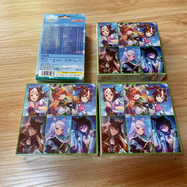 シャドウバースエボルヴ ウマ娘 3box スターターデッキ　1BOX 送料込み エンタメ/ホビーのトレーディングカード(Box/デッキ/パック)の商品写真