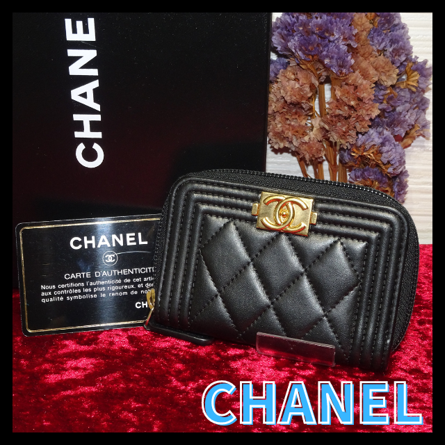 正規販売店】 CHANEL - ♡超美品♡シャネル ボーイシャネル ラウンド