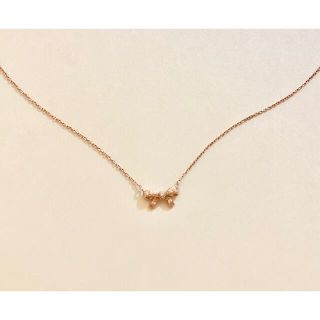 スタージュエリー(STAR JEWELRY)のスタージュエリー　リボン型ネックレス(ネックレス)