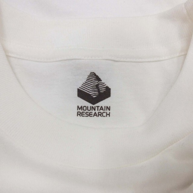 MOUNTAIN RESEARCH(マウンテンリサーチ)のマウンテンリサーチ 半袖 Tシャツ クルーネック カットソー 無地 M 白 メンズのトップス(Tシャツ/カットソー(半袖/袖なし))の商品写真