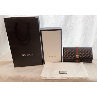 未使用✨️GUCCI 長財布 GGマーモント シェリーライン 花柄 536451(財布)