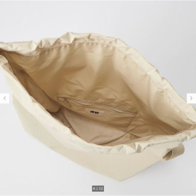 UNIQLO(ユニクロ)の新品未開封 ユニクロ U ドローストリングショルダーバッグ オリーブ レディースのバッグ(ショルダーバッグ)の商品写真