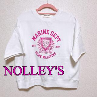 ノーリーズ(NOLLEY'S)の新品♡NOLLEY'S♡カレッジスウェット(トレーナー/スウェット)