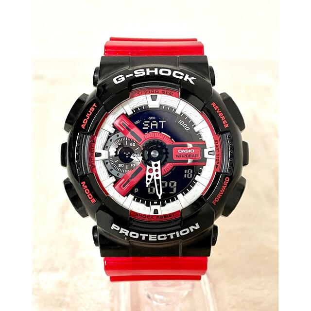 G-SHOCK(ジーショック)のG-SHOCK デジアナ GA-110RB-1AJ メンズの時計(腕時計(デジタル))の商品写真