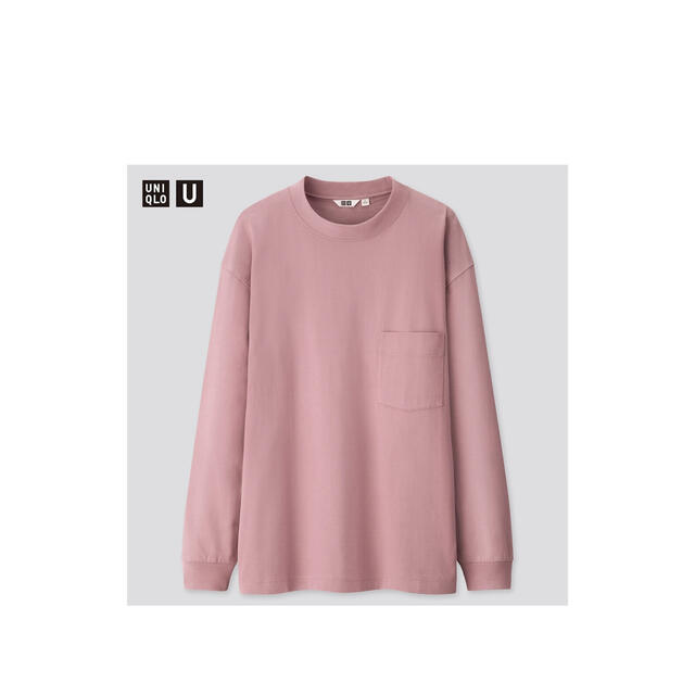 UNIQLO(ユニクロ)のクルーネックTシャツ　長袖 メンズのトップス(Tシャツ/カットソー(七分/長袖))の商品写真