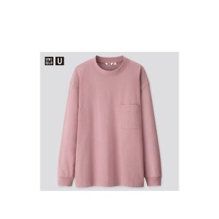 ユニクロ(UNIQLO)のクルーネックTシャツ　長袖(Tシャツ/カットソー(七分/長袖))