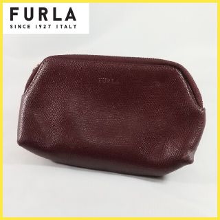 フルラ(Furla)のFURLA フルラ ポーチ ミニポーチ シンプル ワインレッド(ポーチ)