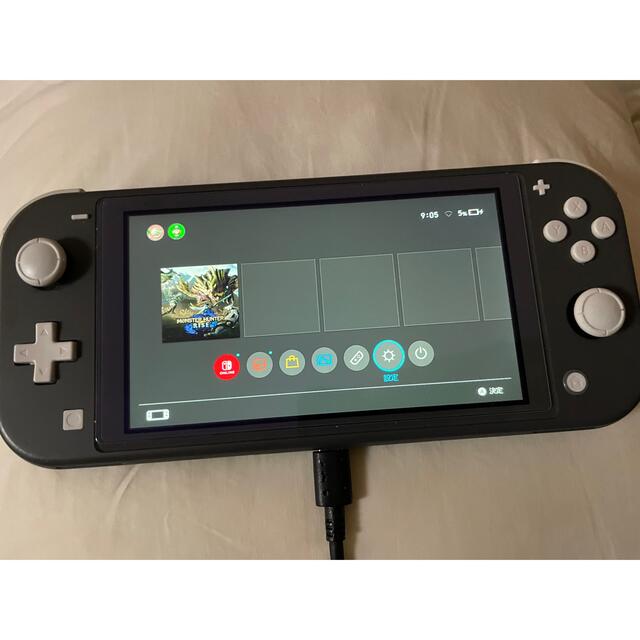 Nintendo Switch(ニンテンドースイッチ)のNintendo Switch Lite グレー 本体のみ 動作品 エンタメ/ホビーのゲームソフト/ゲーム機本体(携帯用ゲーム機本体)の商品写真
