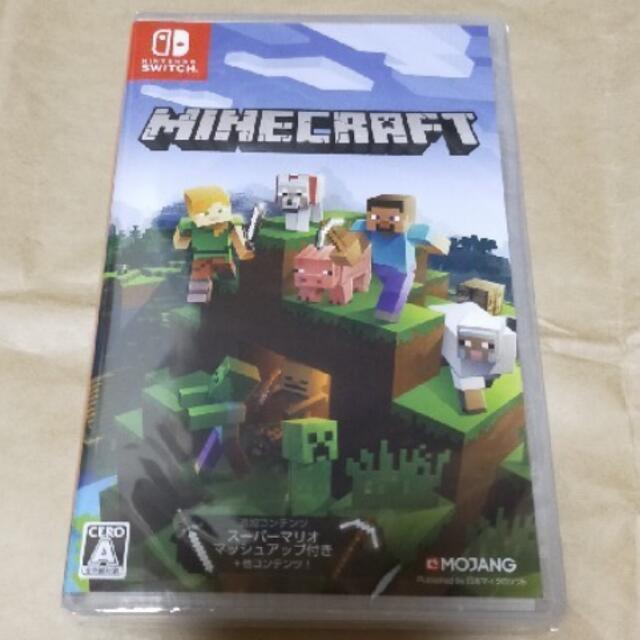 任天堂(ニンテンドウ)のMinecraft  マインクラフト　マイクラ　 Switch新品未開封品 エンタメ/ホビーのゲームソフト/ゲーム機本体(家庭用ゲームソフト)の商品写真