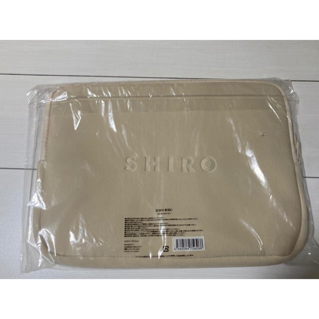 shiro(シロ)の【新品未使用】SHIRO パソコンケース PCケース 13インチ　 スマホ/家電/カメラのPC/タブレット(ノートPC)の商品写真