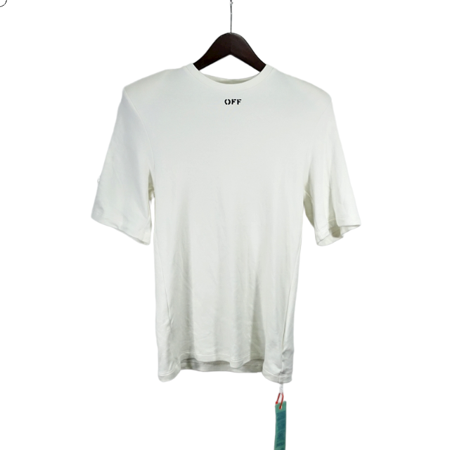 OFF-WHITE 21aw SHOULDER PAD COTTON TEE