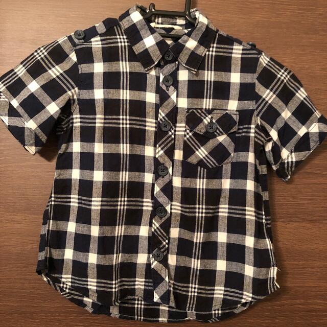 コムサイズム 100シャツ　 キッズ/ベビー/マタニティのキッズ服男の子用(90cm~)(Tシャツ/カットソー)の商品写真