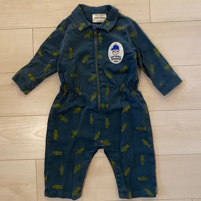 bobo chose(ボボチョース)のBOBO CHOSES つなぎ　6-12m 74cm キッズ/ベビー/マタニティのベビー服(~85cm)(ロンパース)の商品写真