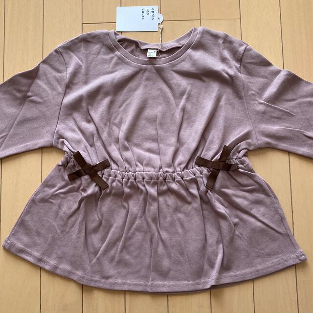 F.O.KIDS(エフオーキッズ)のアプレレクール リボンTシャツ 140 キッズ/ベビー/マタニティのキッズ服女の子用(90cm~)(Tシャツ/カットソー)の商品写真