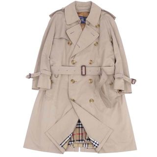 バーバリー(BURBERRY)のVintage バーバリー トレンチコート 英国製 メンズ 48 ベージュ(トレンチコート)