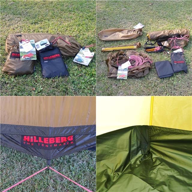 ヒルバーグ アクト グリーン HILLEBERG Act フットプリント-