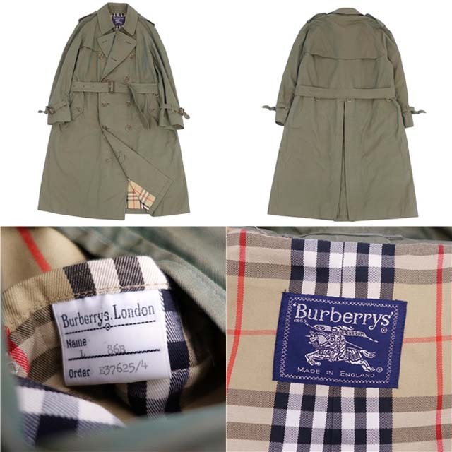 BURBERRY - Vintage バーバリー コート トレンチコート メンズ BURBERRY - Vintage バーバリー コート トレンチコート メンズ