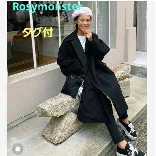 美品♡rosymonster♡フワフワポンチョコート